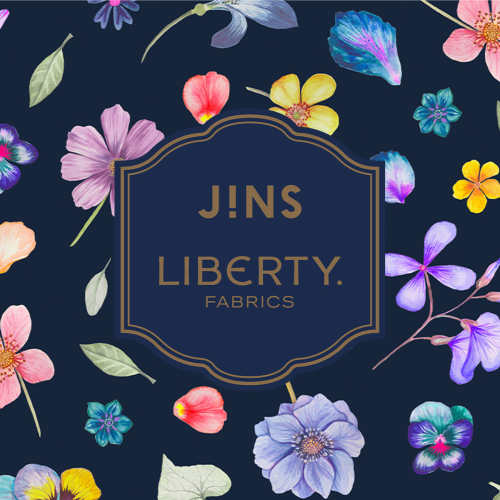"JINS MADE WITH LIBERTY FABRICS"2024年1月25日发售！